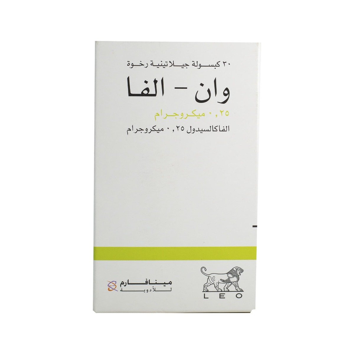 One Alpha 0.25 mcg - 30 Capsules