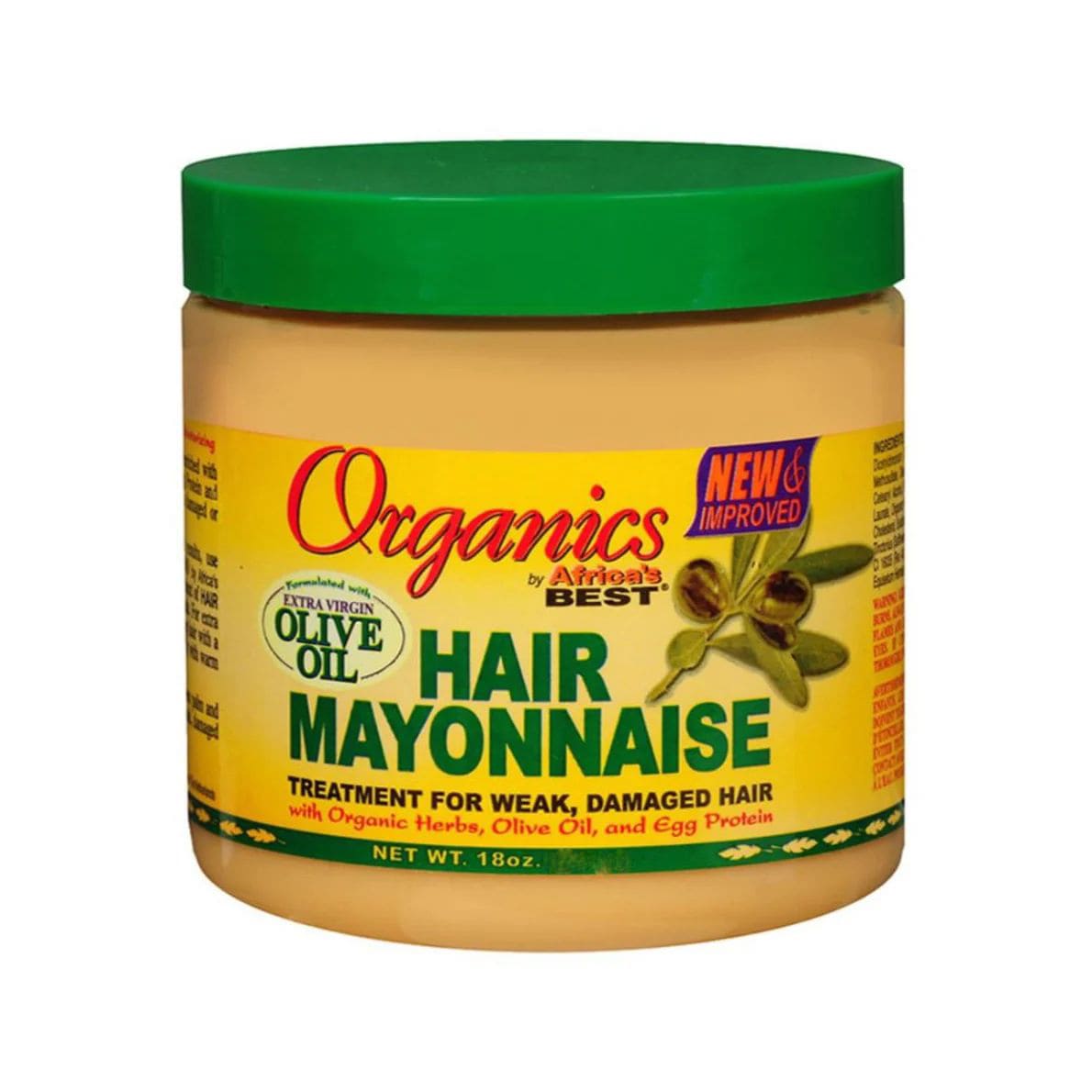 Organics Hair Mayonnaise Treatment For Weak Damaged Hair - 500gm - Bloom Pharmacy