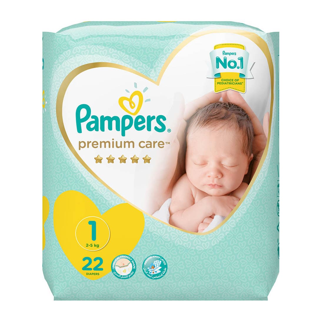 Pampers Premium Care Size (1) 2-5kg - Bloom Pharmacy