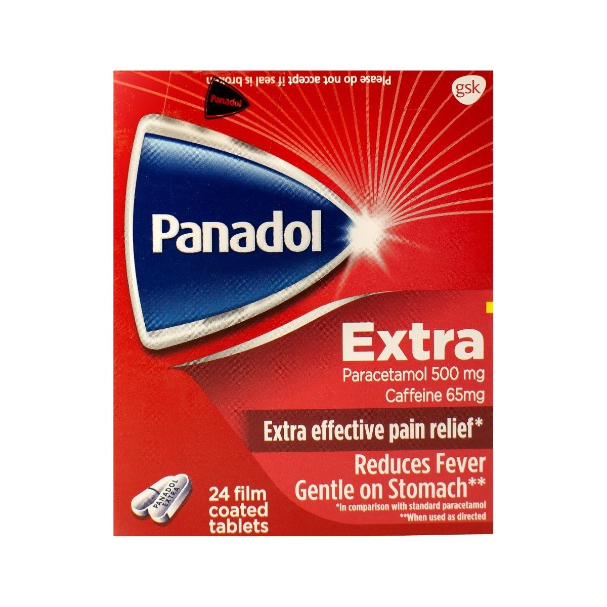 Panadol Extra - 24 Tablets - Bloom Pharmacy