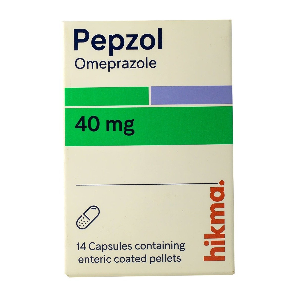 Pepzol 40 mg - 14 Capsules - Bloom Pharmacy