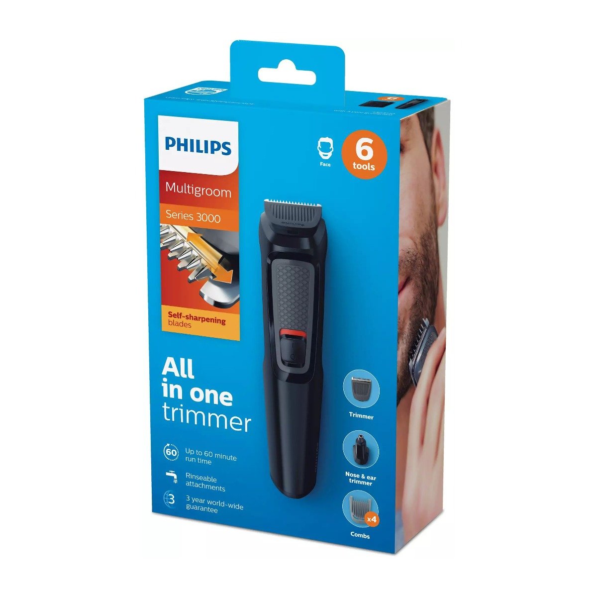 Philips Series 3000 6-In-1 Multi Grooming - MG3710 - Bloom Pharmacy