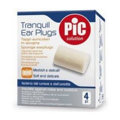 Pic Tranquil Sponge Ear Plugs - 4pcs - Bloom Pharmacy