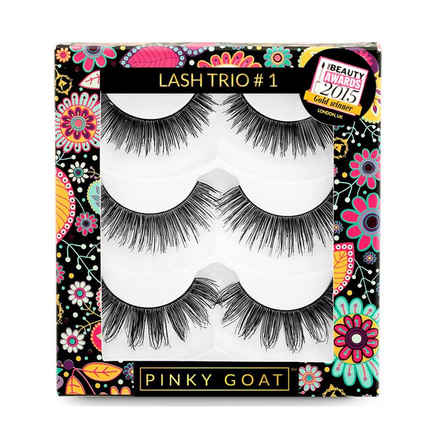 Pinky Goat Lash Trio 1 Eyelashes - Bloom Pharmacy