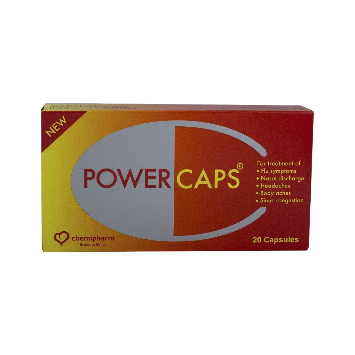 Powercaps - 20 Capsules