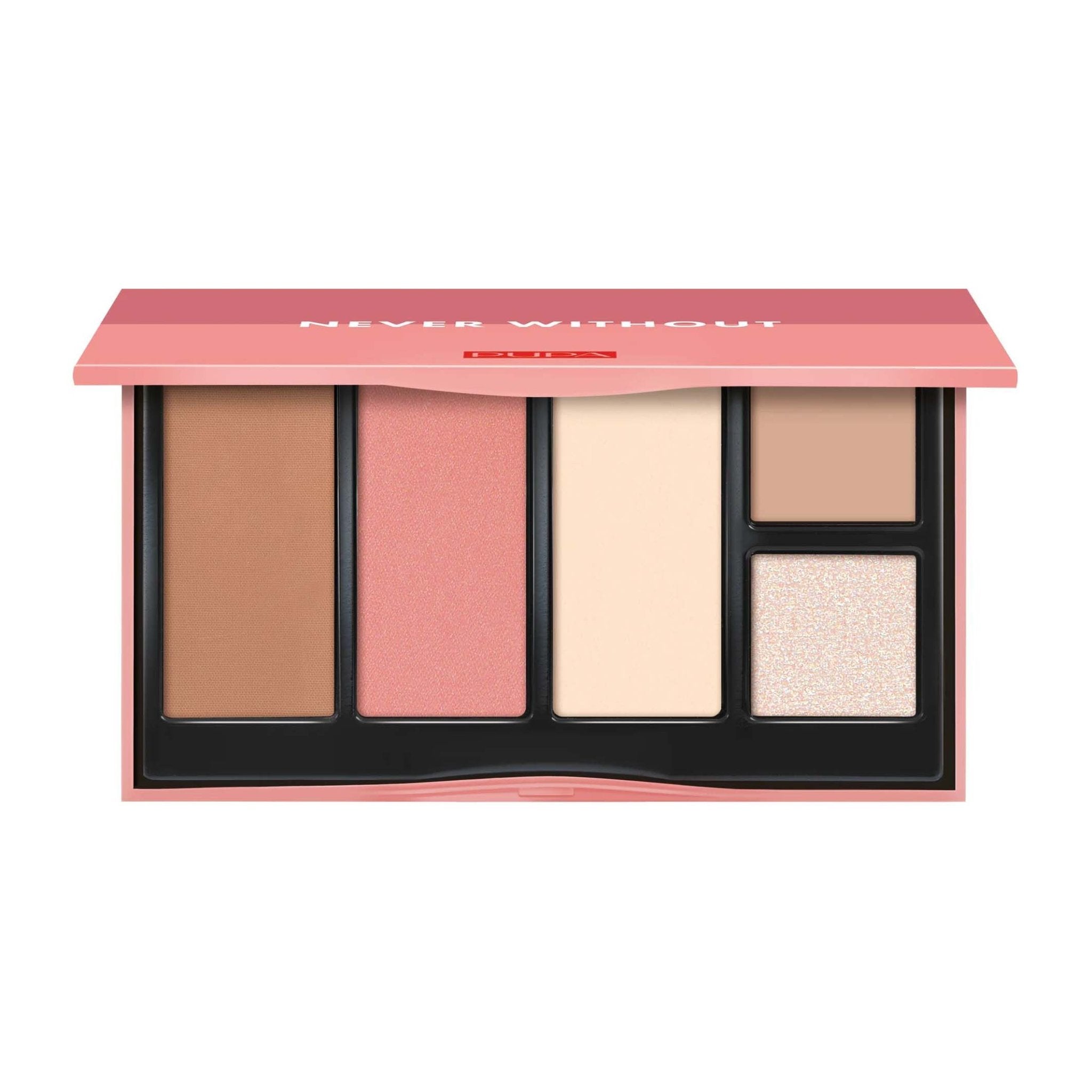 Pupa Never Without All In One Face Palette – 001 Light Skin - Bloom Pharmacy