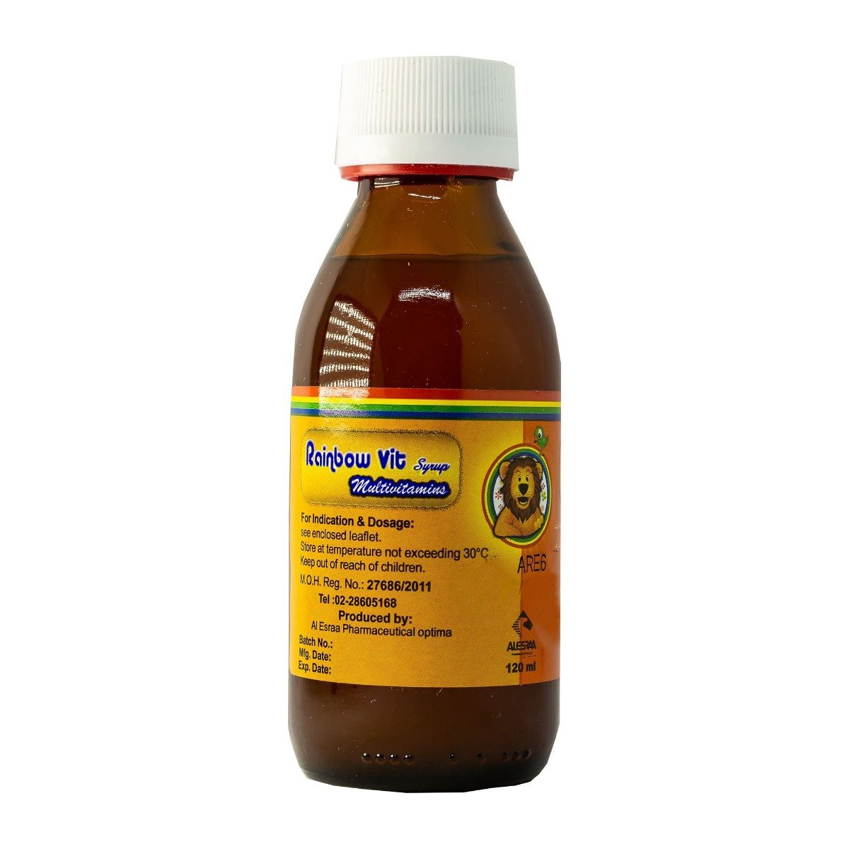 Rainbow Vit Syrup - 120 ml - Bloom Pharmacy