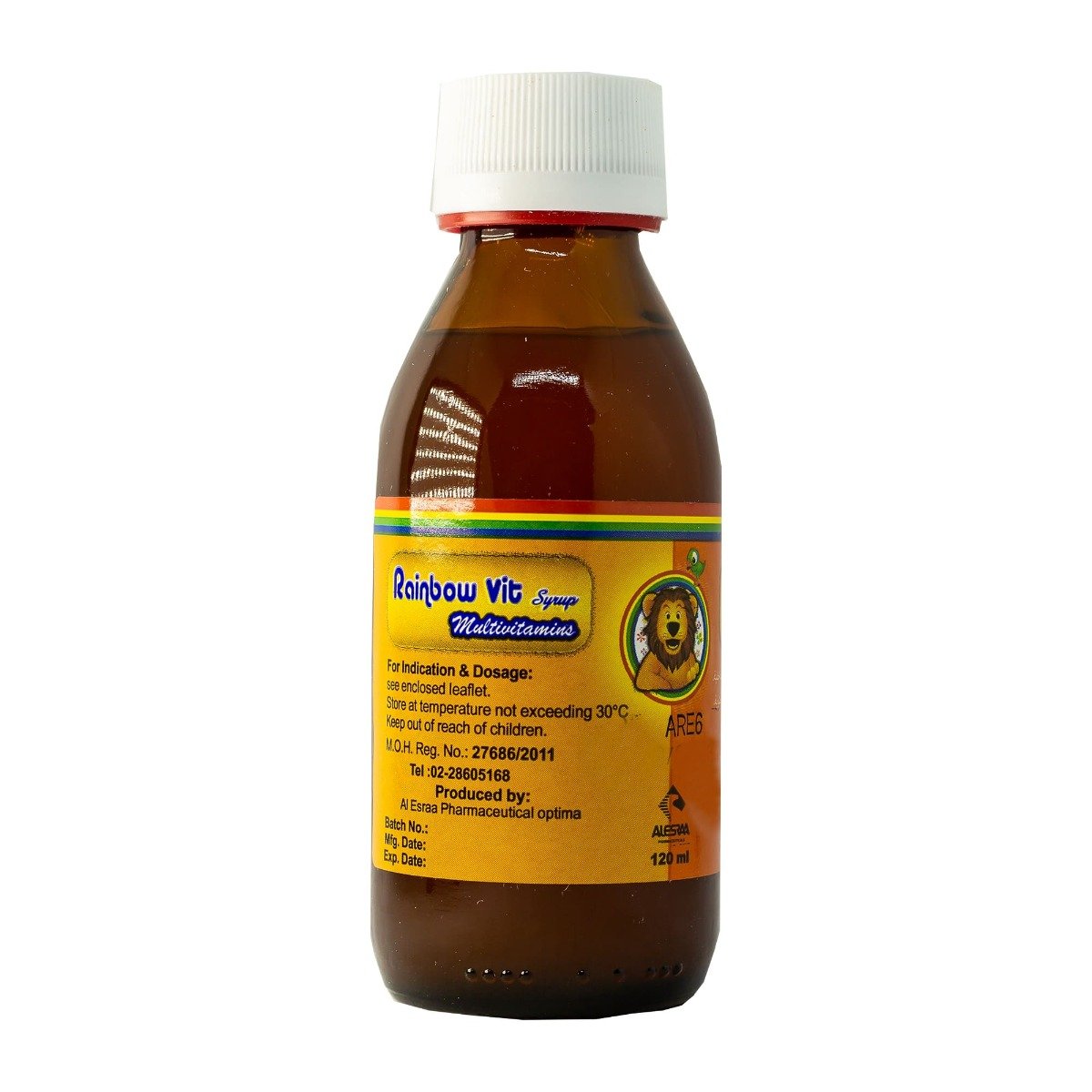 Rainbow Vit Syrup - 120 ml