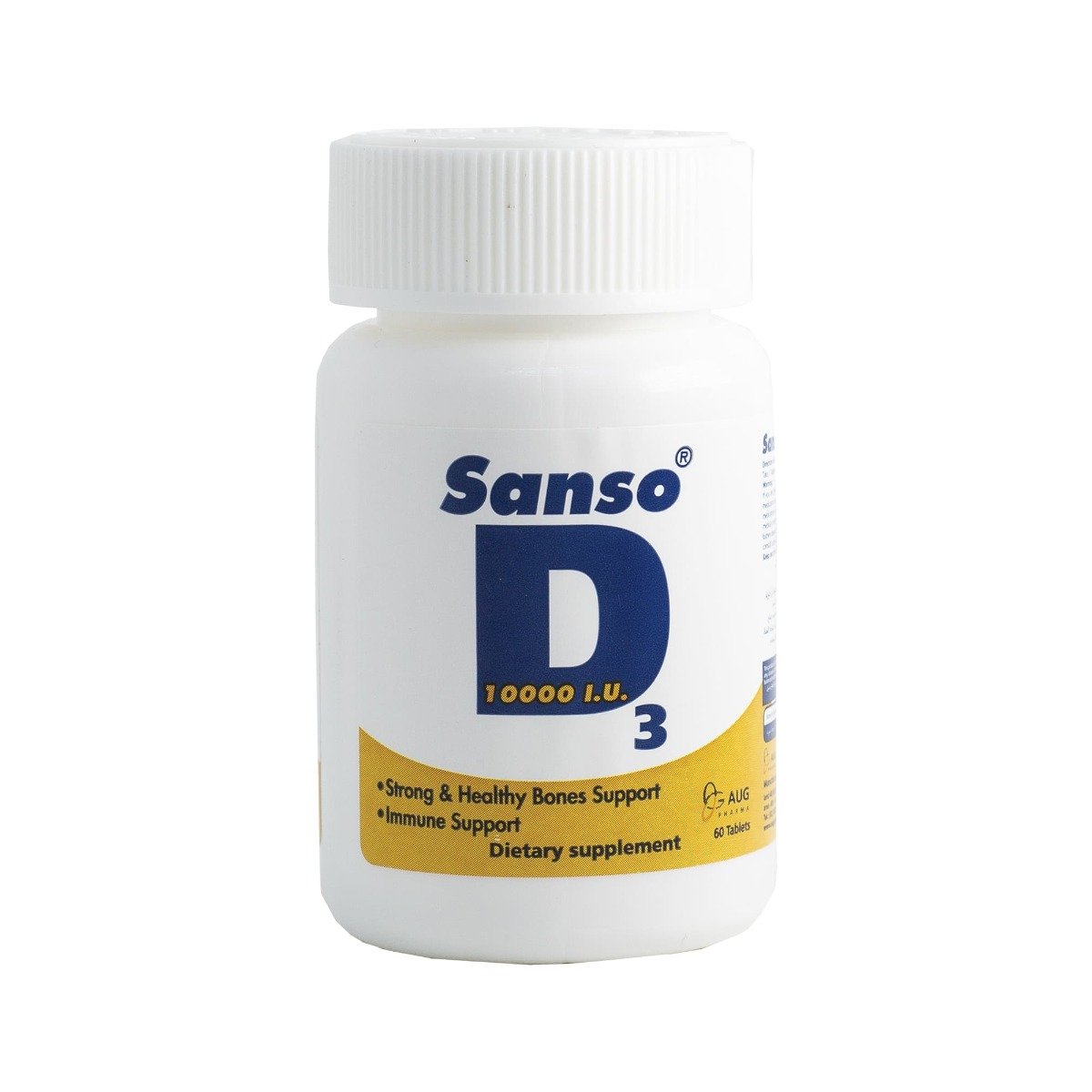 Sanso D3 10000 IU - 60 Tablets - Bloom Pharmacy