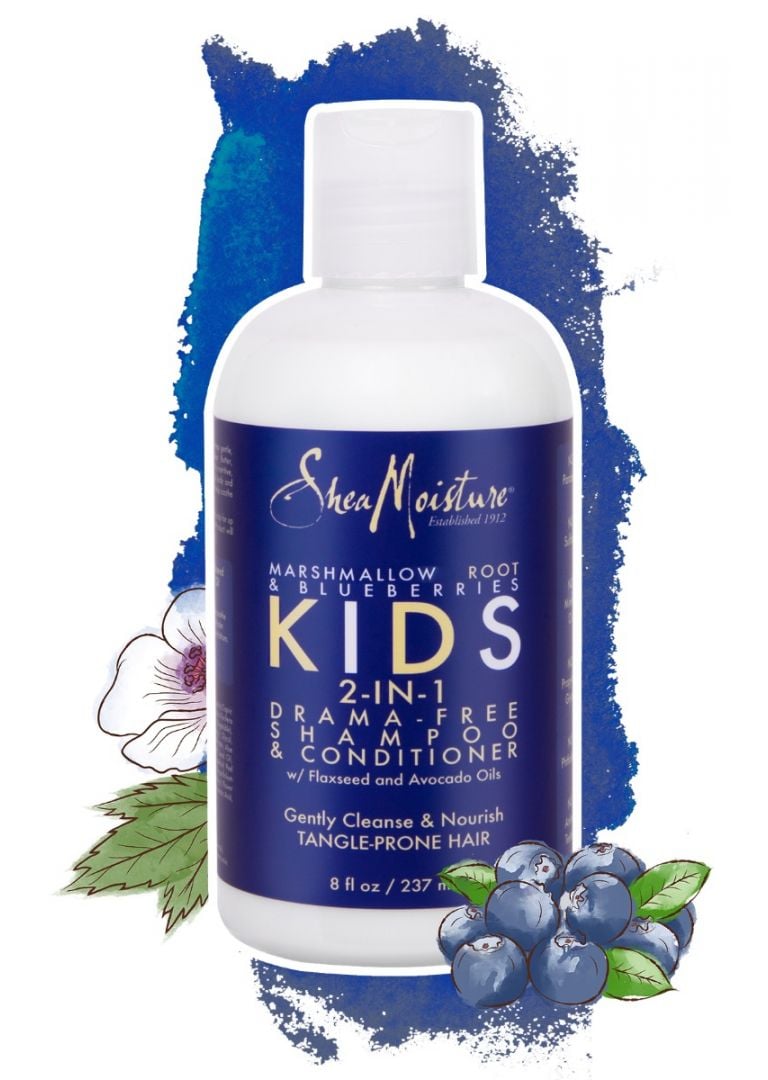 Shea Moisture Kids 2in1 Drama Free Shampoo & Conditioner - 237ml - Bloom Pharmacy