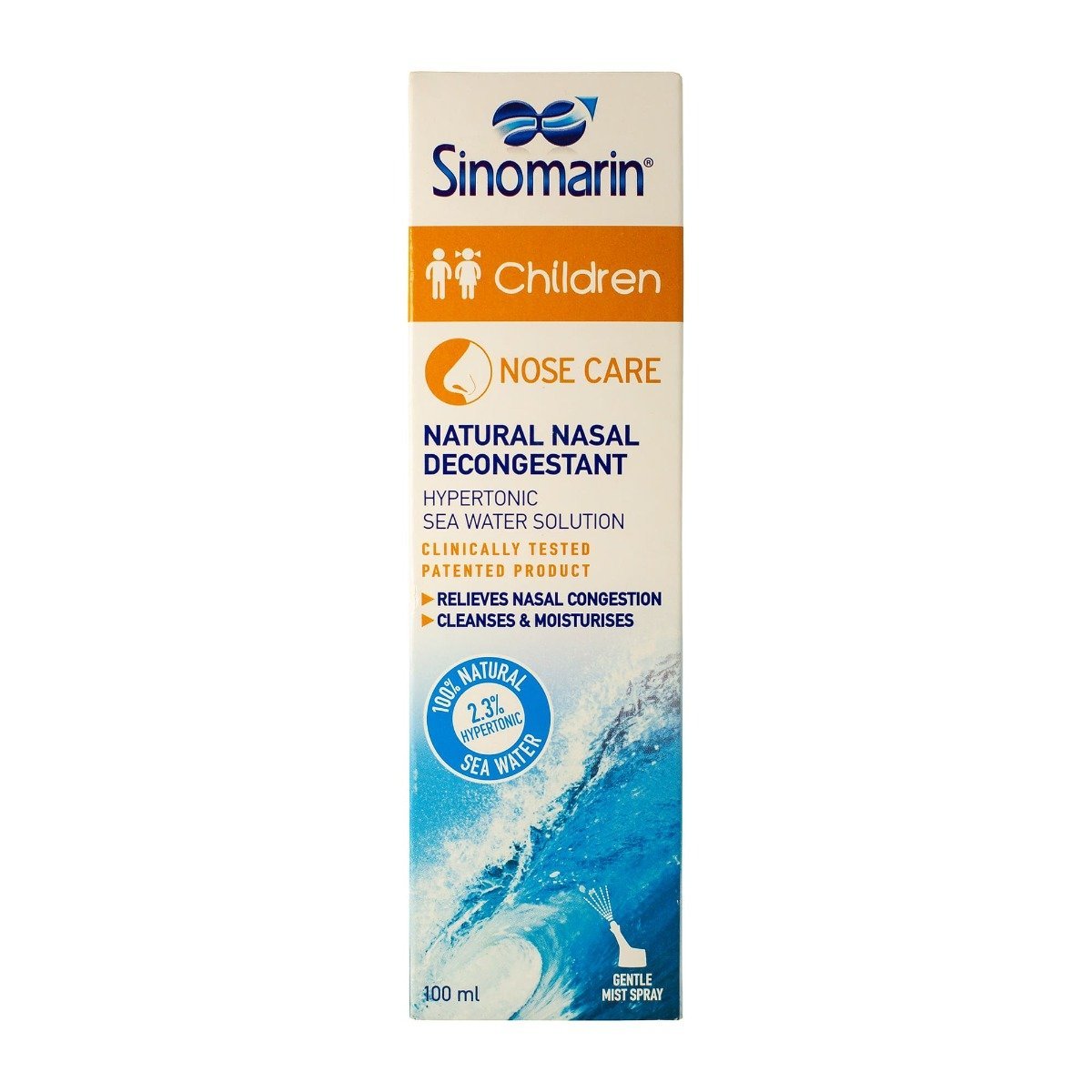 Sinomarin Children Natural Nasal Decongestant Spray - 100 ml - Bloom Pharmacy