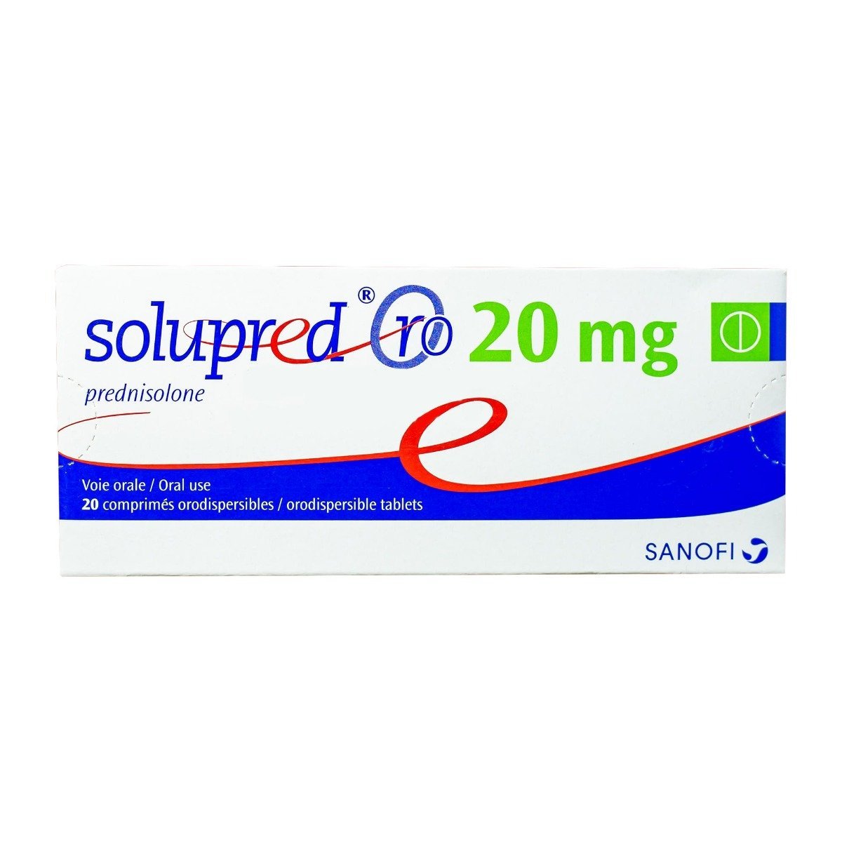 Solupred 20 mg - 20 Dispersible Tablets - Bloom Pharmacy