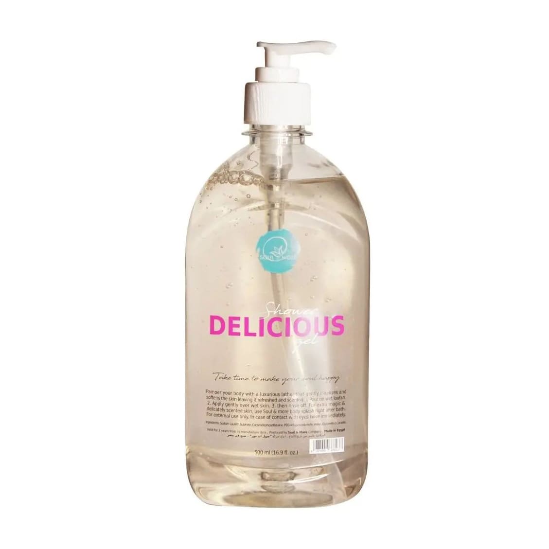 Soul & More Shower Gel 500ml - Bloom Pharmacy