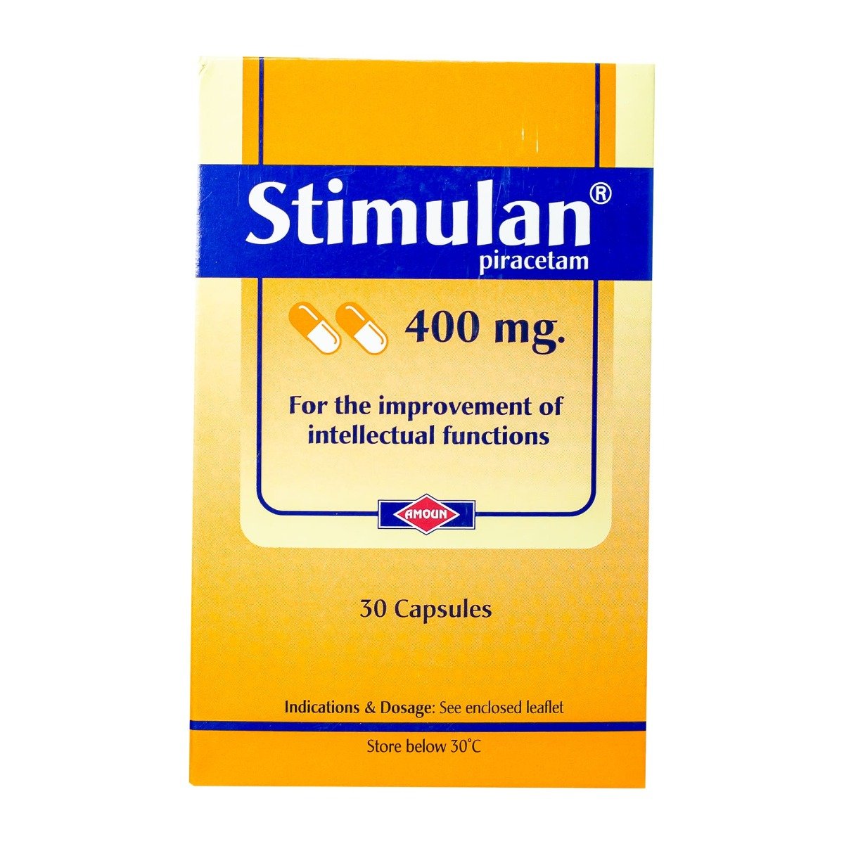 Stimulan 400 mg - 30 Capsules - Bloom Pharmacy