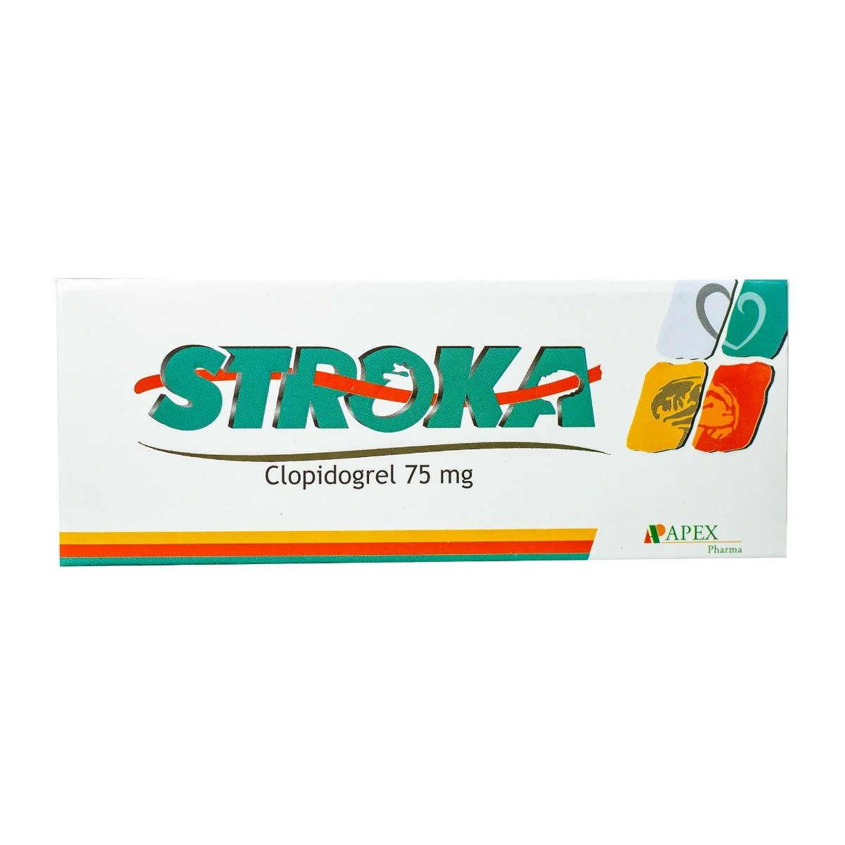 Stroka 75 mg - 30 Tablets - Bloom Pharmacy