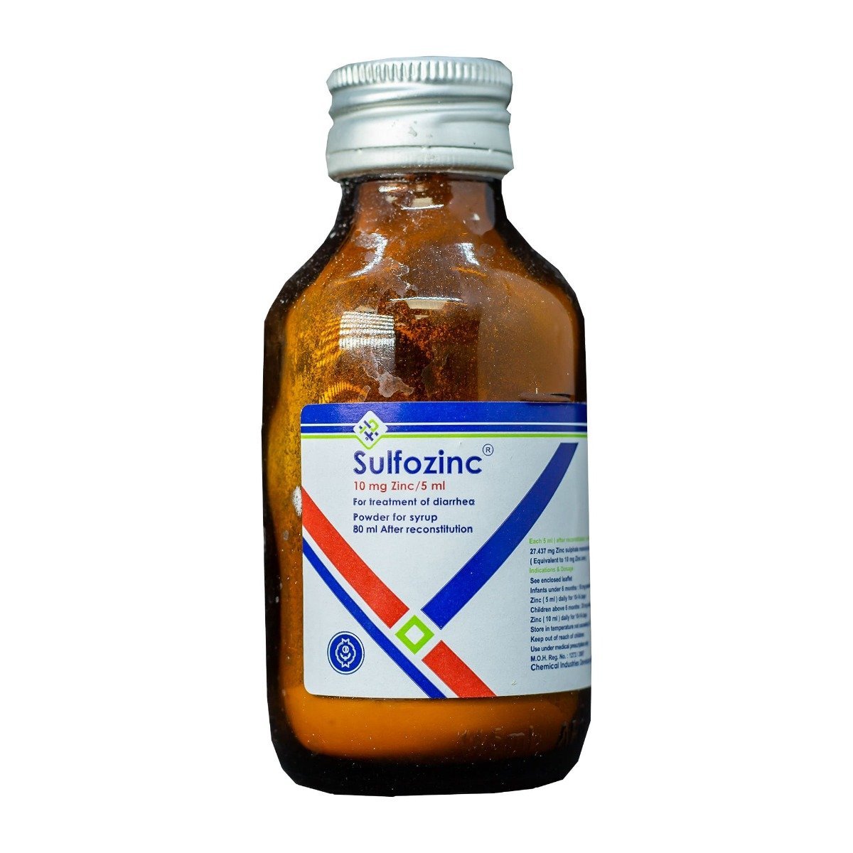 Sulfozinc 10 mg-5 ml Suspension - 80 ml - Bloom Pharmacy