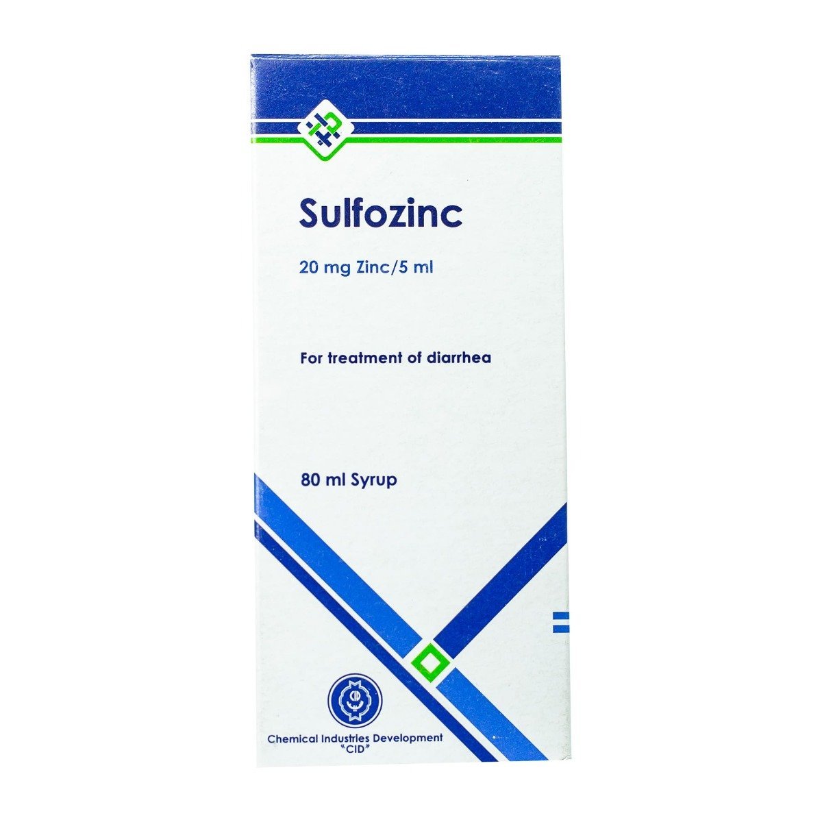 Sulfozinc 20 mg-5 ml Suspension - 80 ml - Bloom Pharmacy