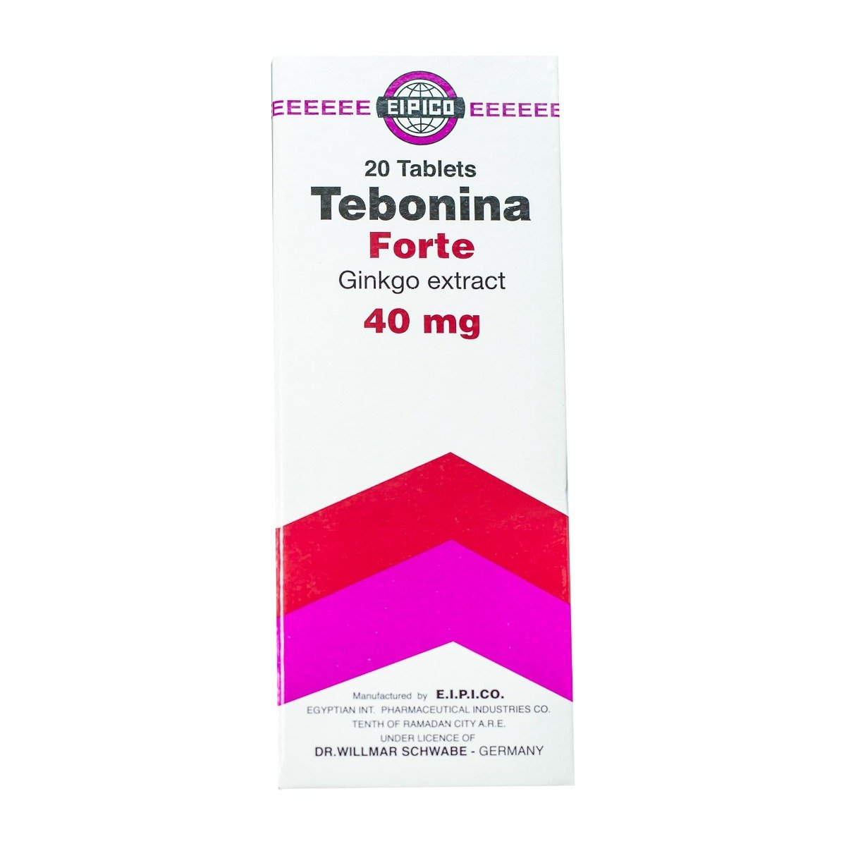 Tebonina Forte 40 mg - 20 Tablets - Bloom Pharmacy