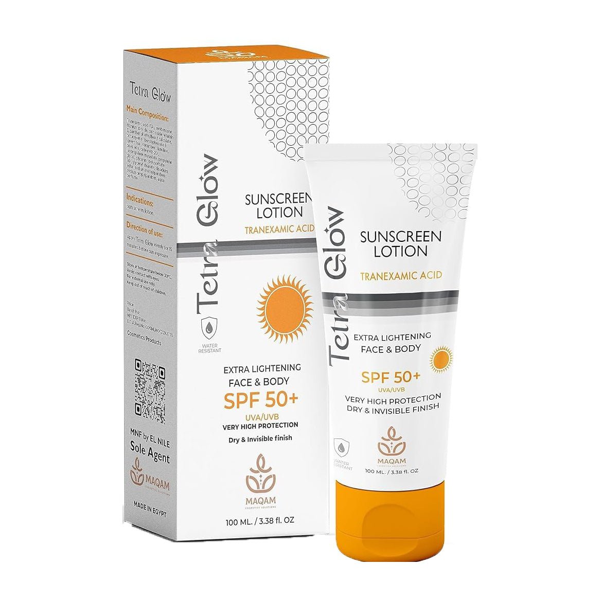 Tetra Glow Very High Protection SPF50+ Sunscreen Lotion - 100ml - Bloom Pharmacy