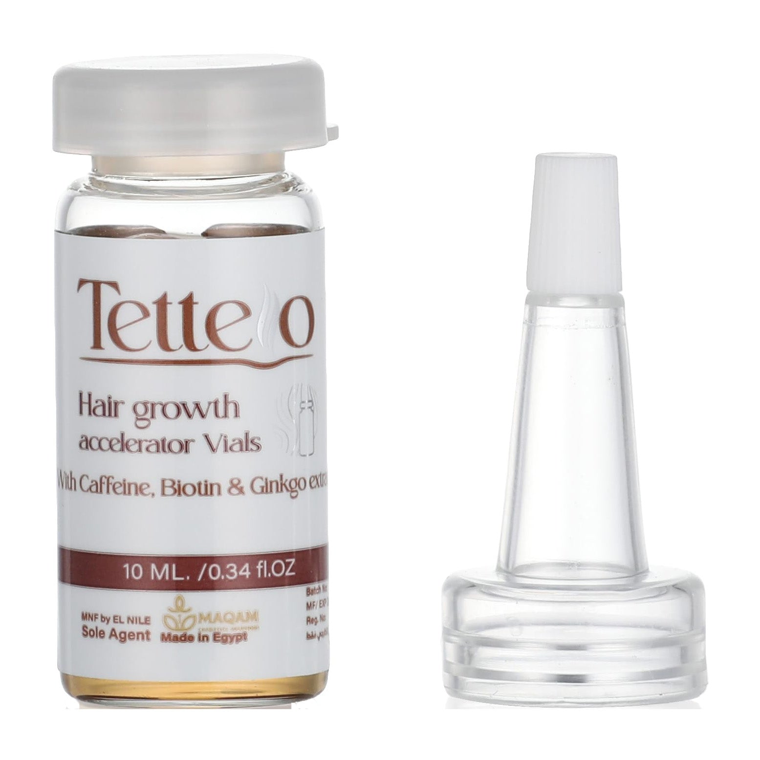 Tettello Hair Growth Accelerator Vials – 6 Vials X 10ml - Bloom Pharmacy