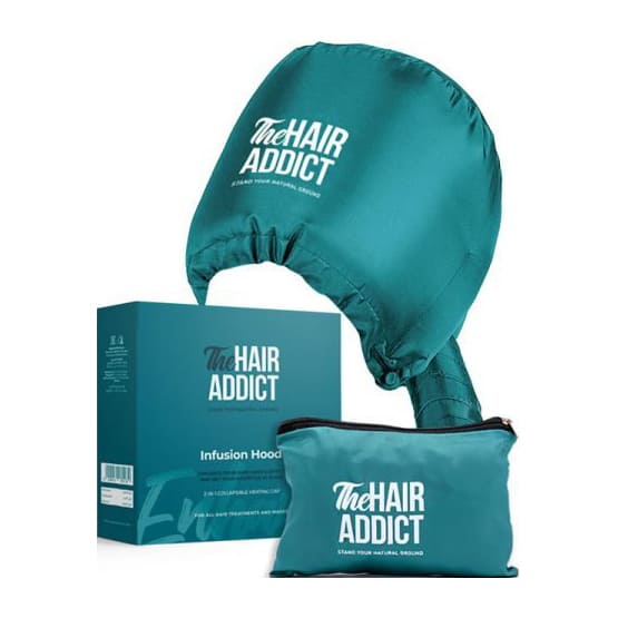 The Hair Addict Mask Infusion Hood 2 In 1 Collapsible Heating Cap - Bloom Pharmacy