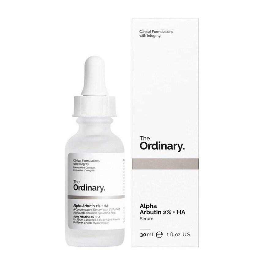 The Ordinary Alpha Arbutin 2% HA Serum – 30ml - Bloom Pharmacy