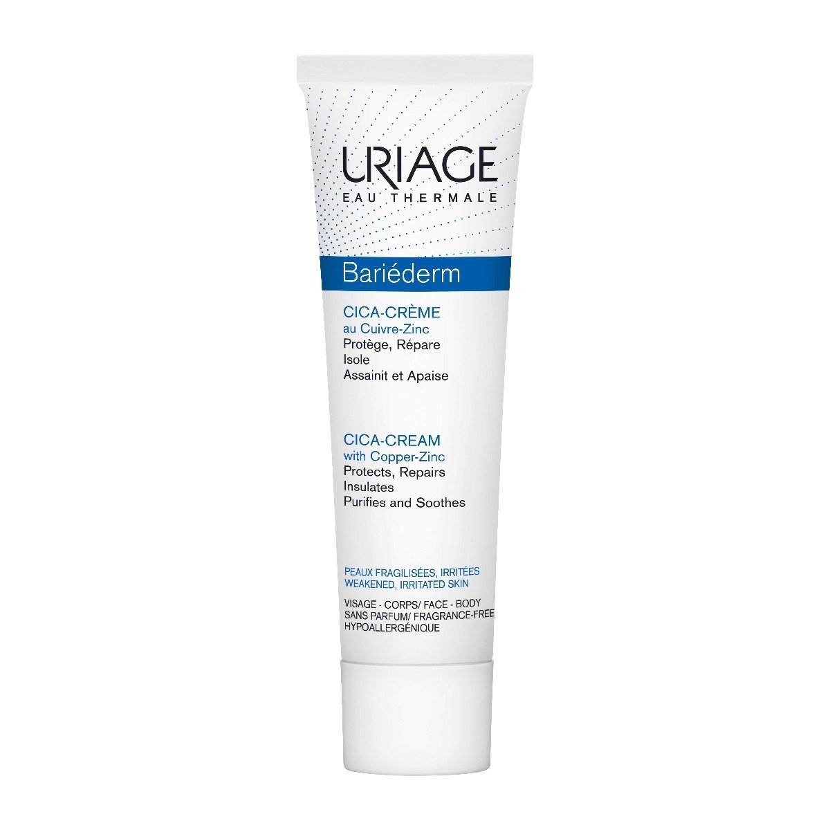 Uriage Bariederm Repairing Cica Cream With Copper Zinc - 40ml - Bloom Pharmacy