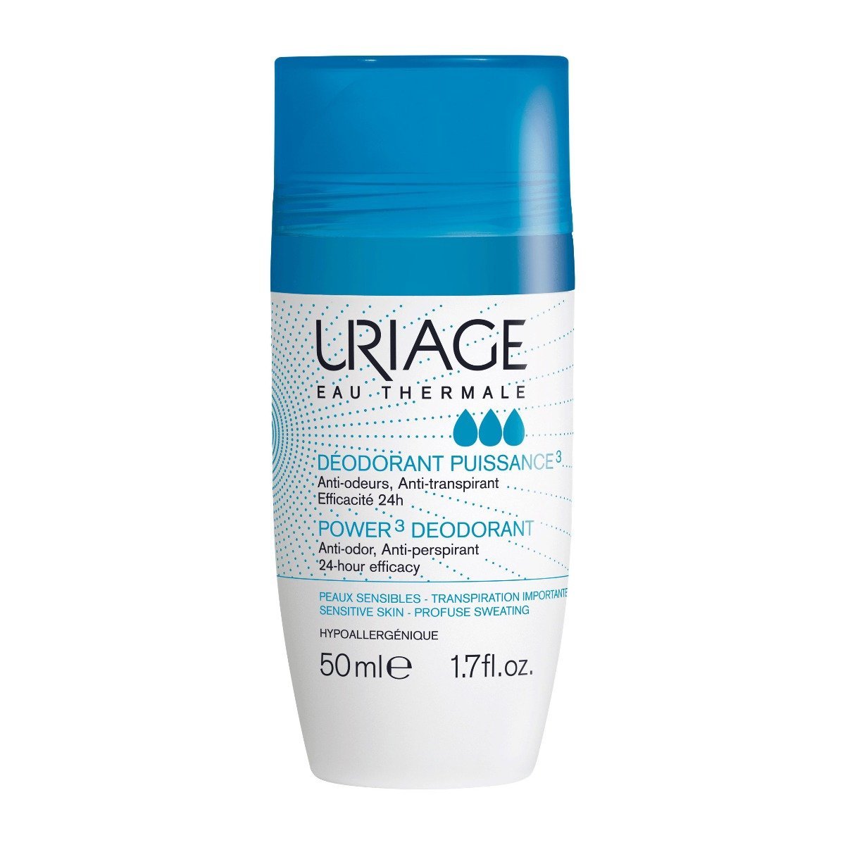 Uriage Deodorant Puissance - 50ml - Bloom Pharmacy