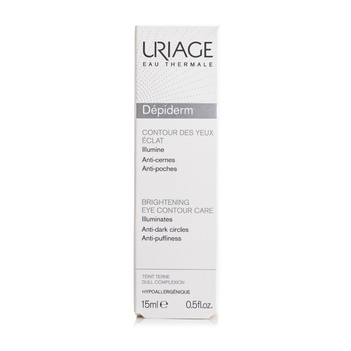 Uriage Depiderm Brightening Eye Contour Care Cream - 15ml - Bloom Pharmacy