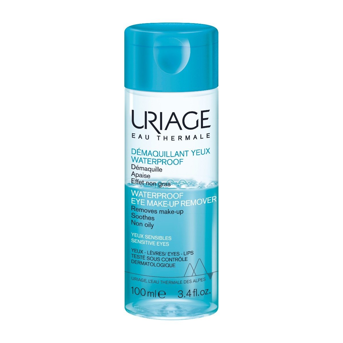 Uriage Waterproof Eye Makeup Remover For Sensitive Eyes - 100ml - Bloom Pharmacy
