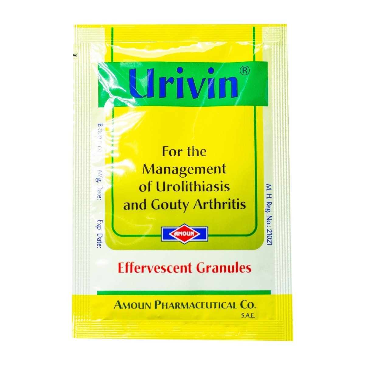 Urivin Effervescent - 10 Sachets - Bloom Pharmacy