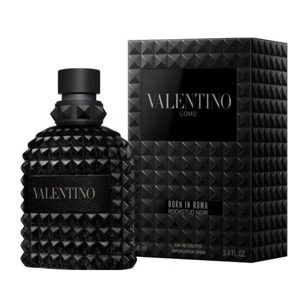 Valentino Uomo Born In Roma Rockstud Noir EDT For Men - 100ml - Bloom Pharmacy
