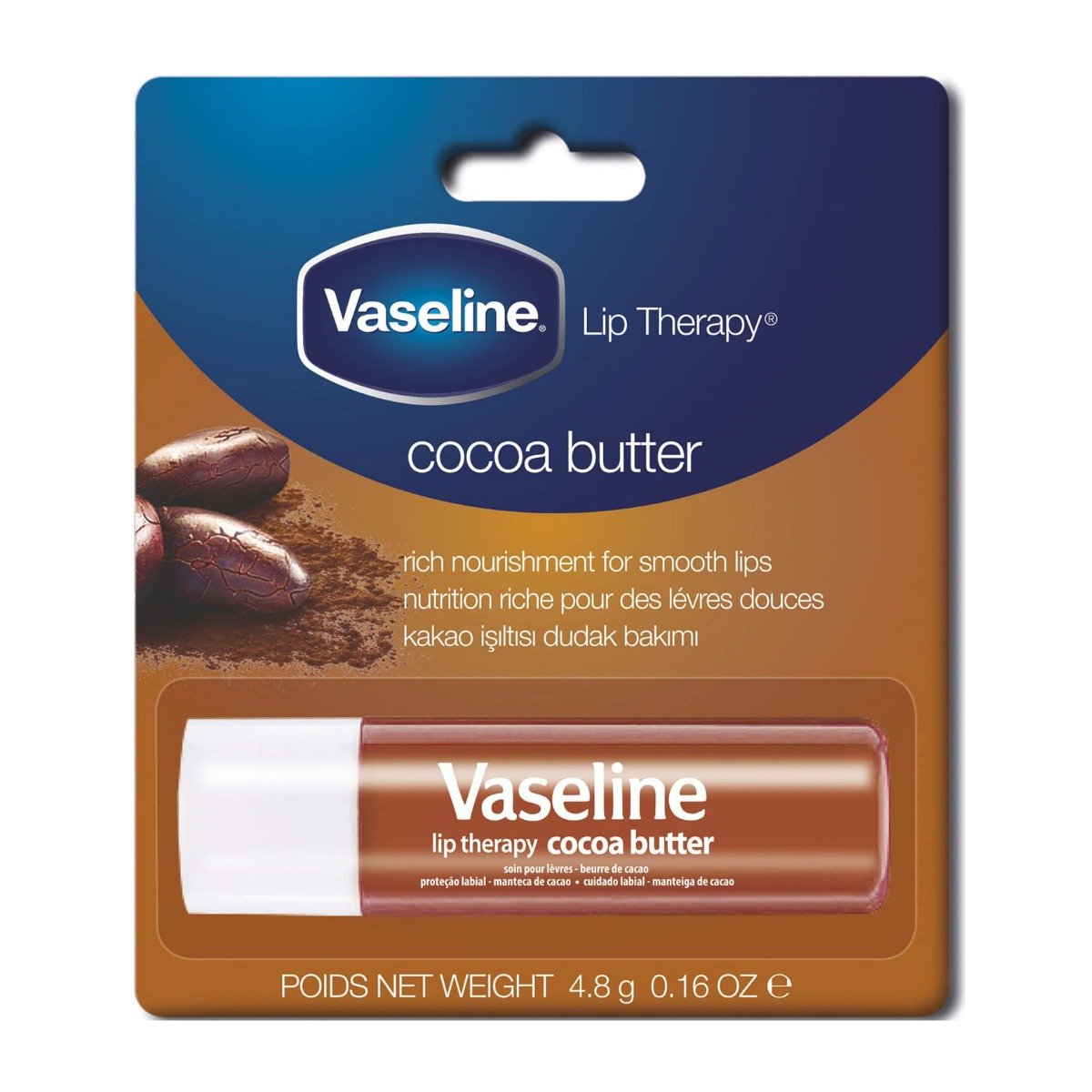 Vaseline Cocoa Butter Lip Care Lip Balm - 4.8gm - Bloom Pharmacy