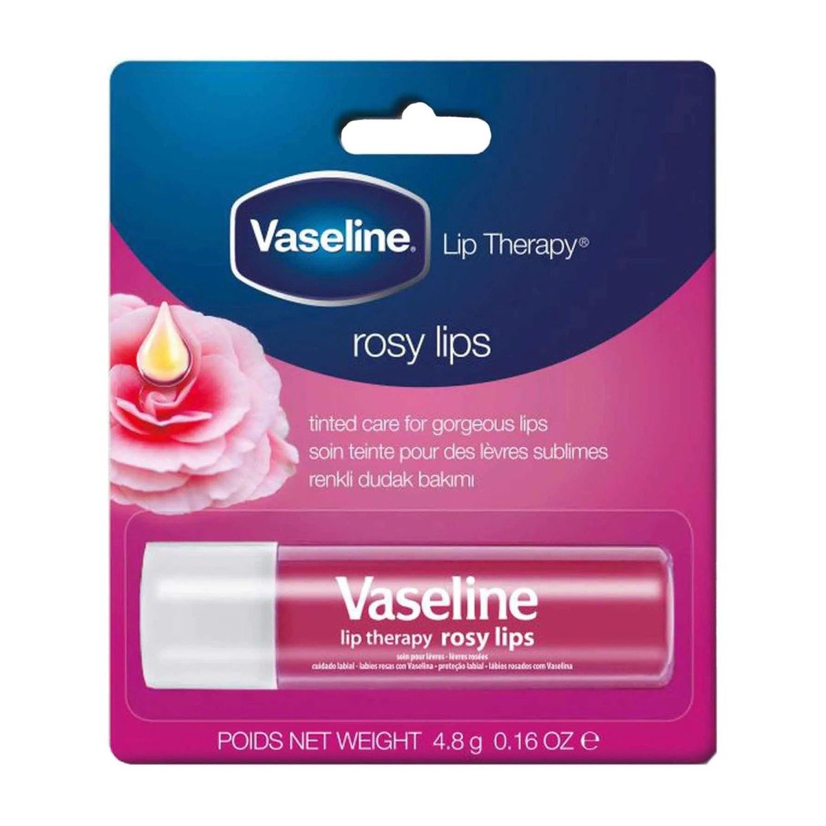 Vaseline Rosy Lips Lip Balm – 4.8gm - Bloom Pharmacy