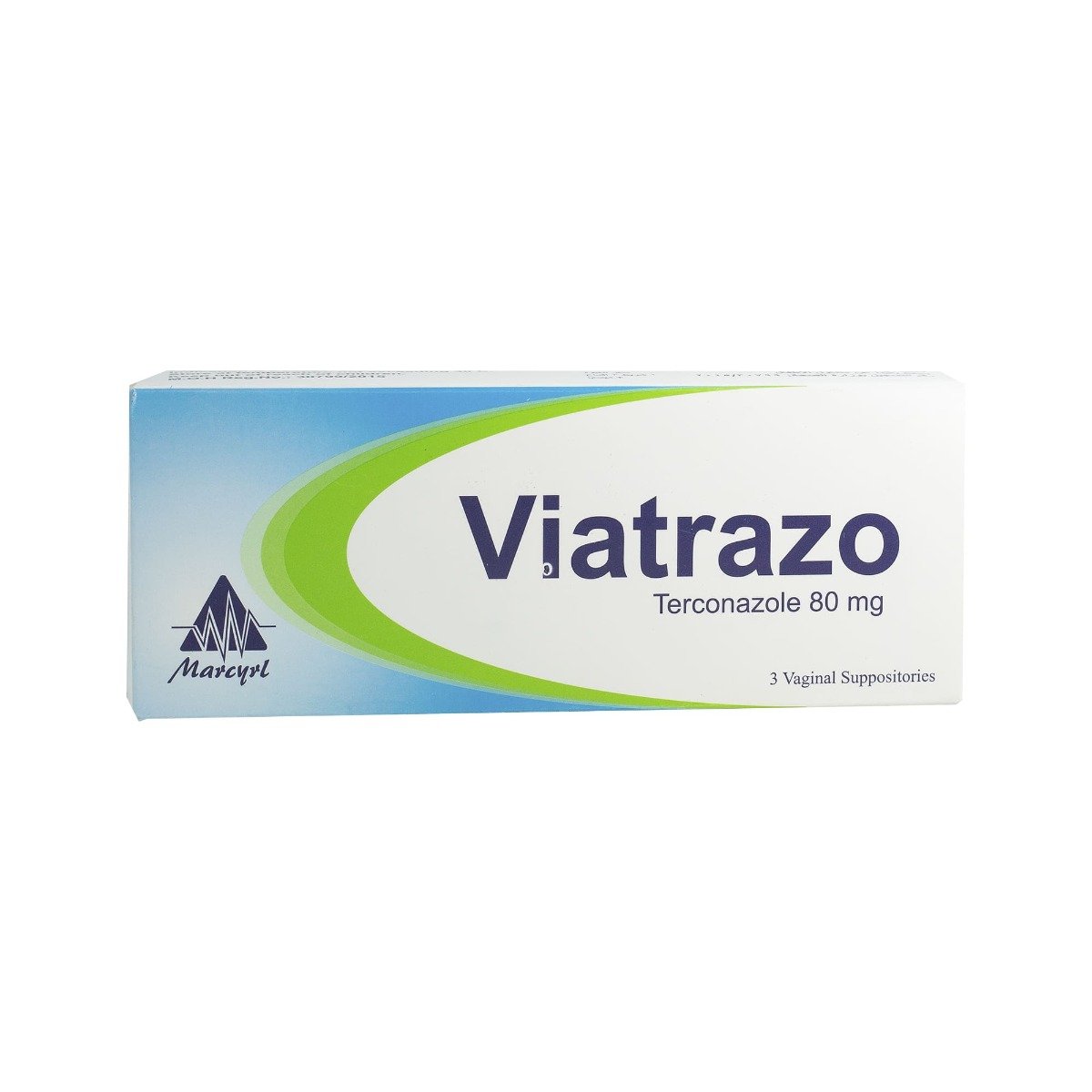 Viatrazo 80 mg - 3 Vaginal Suppositories - Bloom Pharmacy