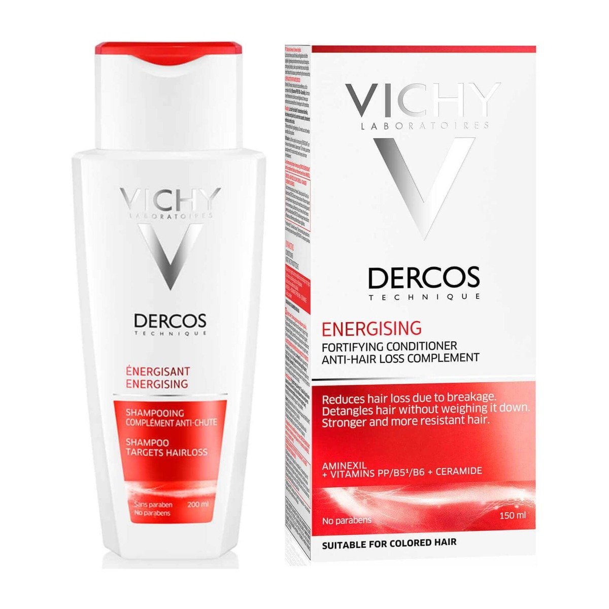 Vichy Dercos Energising Shampoo 200ml - Bloom Pharmacy
