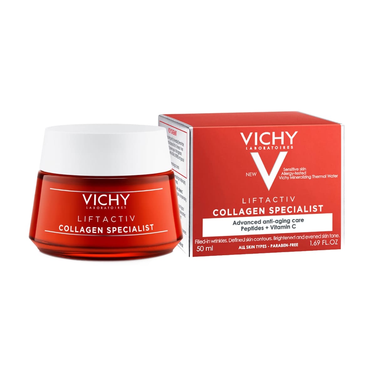 Vichy Liftactiv Collagen Specialist Cream - 50ml - Bloom Pharmacy