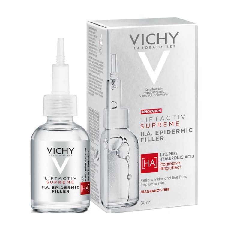 Vichy Liftactiv Supreme H.A Epidermic Filler Hyaluronic Acid Serum – 30ml - Bloom Pharmacy