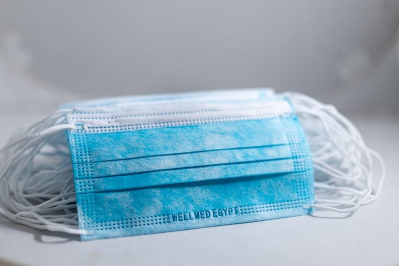 Wellmed Elastic Ear Loop Disposable Face Mask - 50 Masks - Bloom Pharmacy