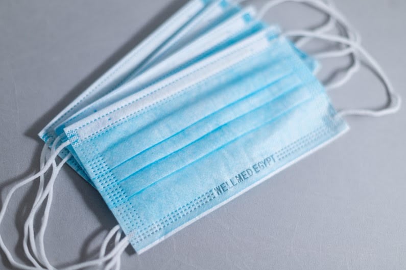 Wellmed Elastic Ear Loop Disposable Face Mask - 50 Masks - Bloom Pharmacy