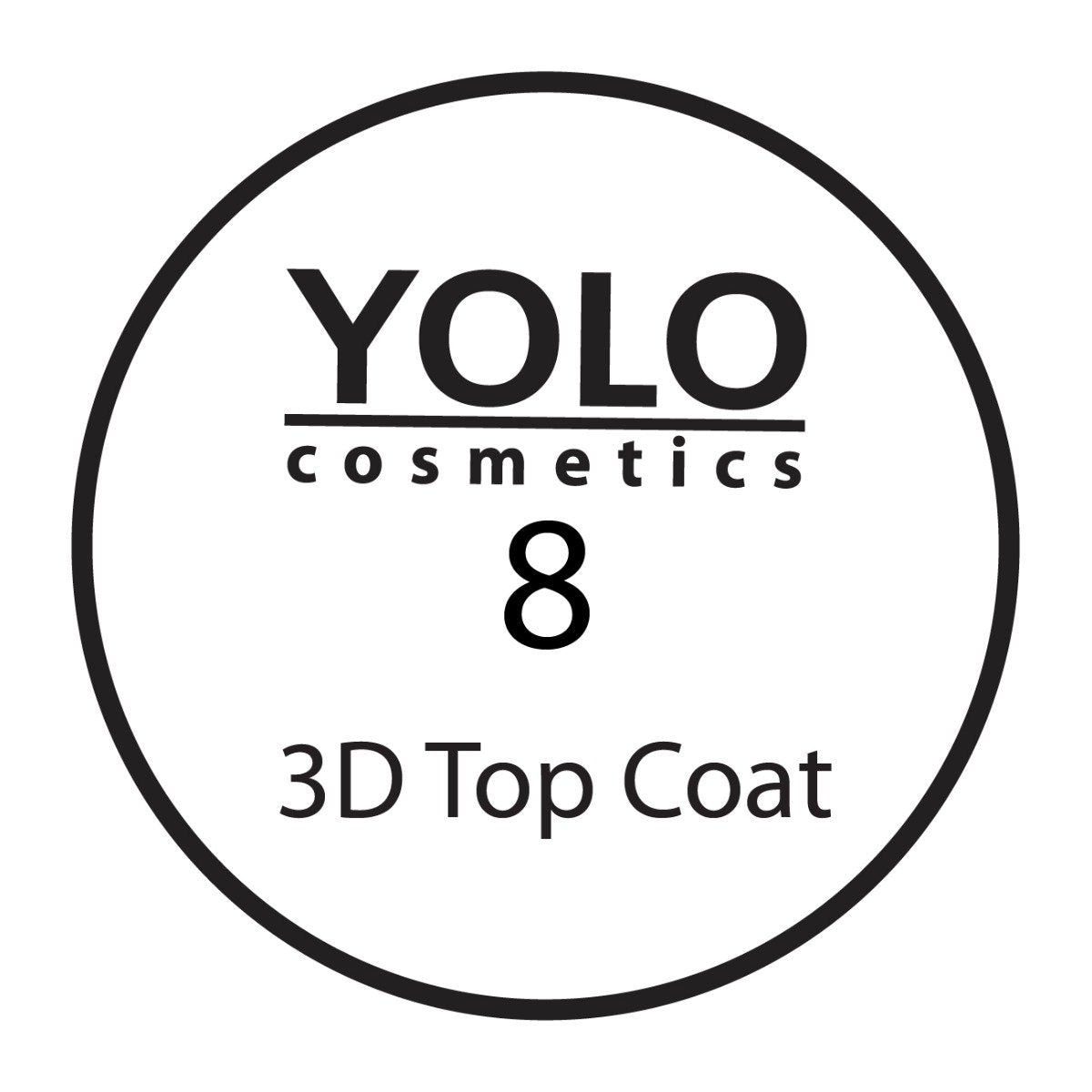 Yolo 3d Top Coat Nail Care – 10ml - Bloom Pharmacy