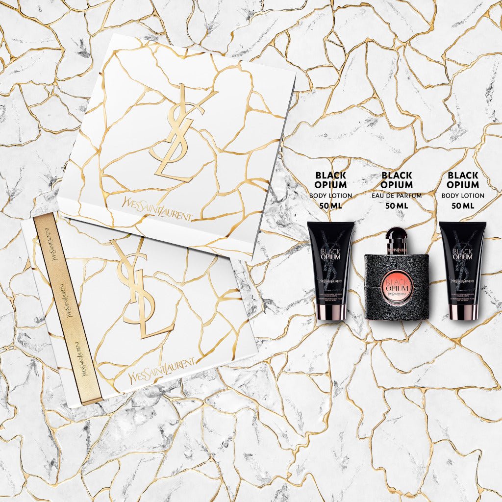 Yves Saint Laurent Black Opium Eau De Parfum 50ml Gift Set - Bloom Pharmacy