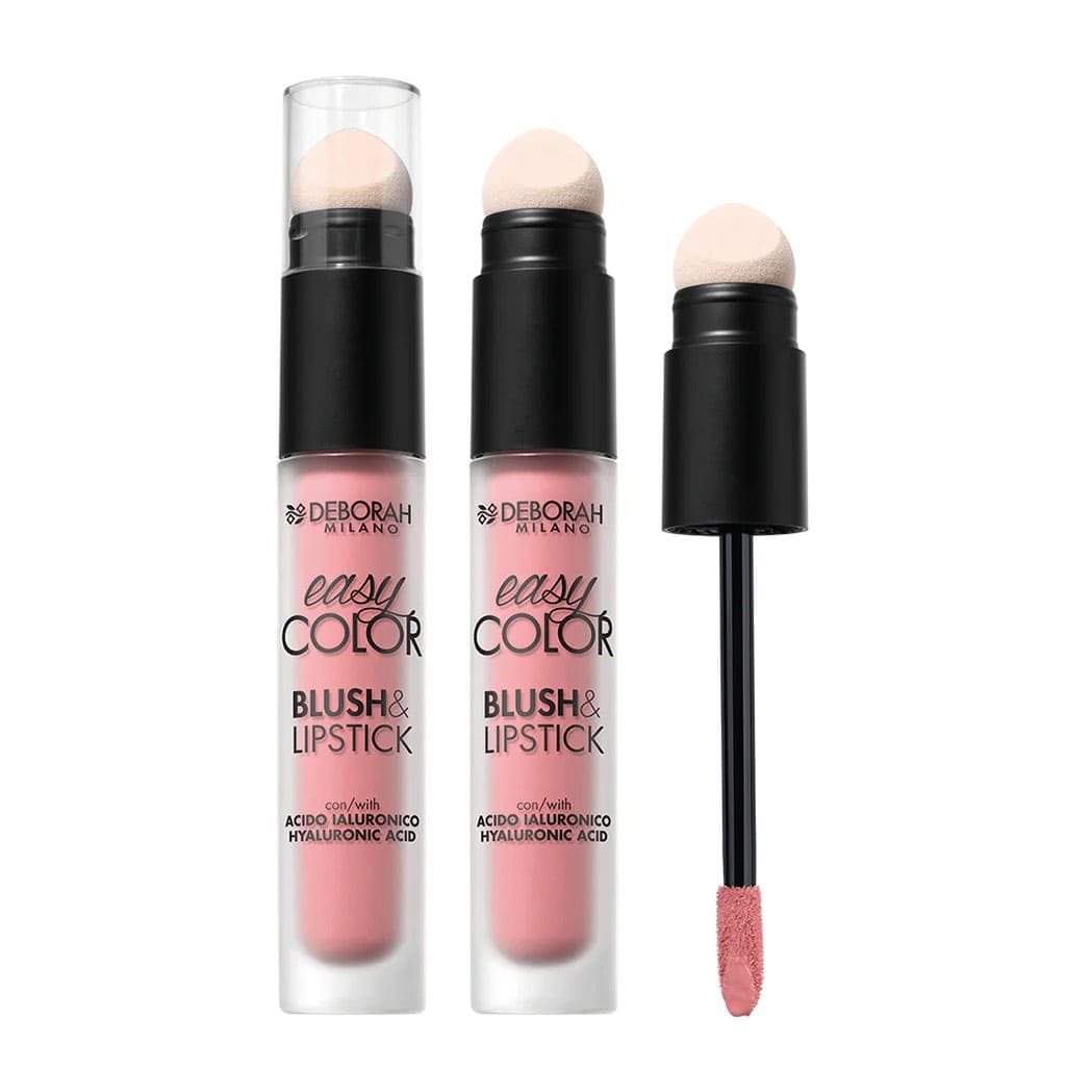 Deborah Easy Color Blush & Lipstick - 4ml