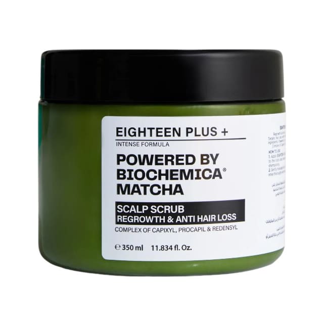 18 Plus Anti Hair Loss Scalp Scrub - 350ml - Bloom Pharmacy