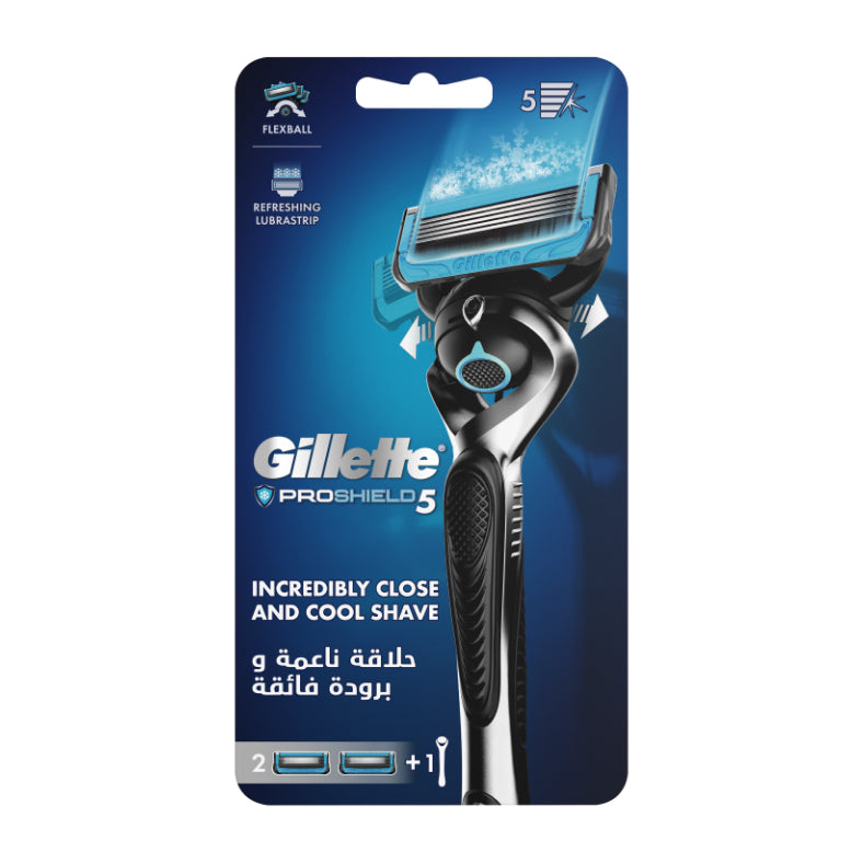 Gillette Proshield 5 Incredibly Close and Cool Shave Razors