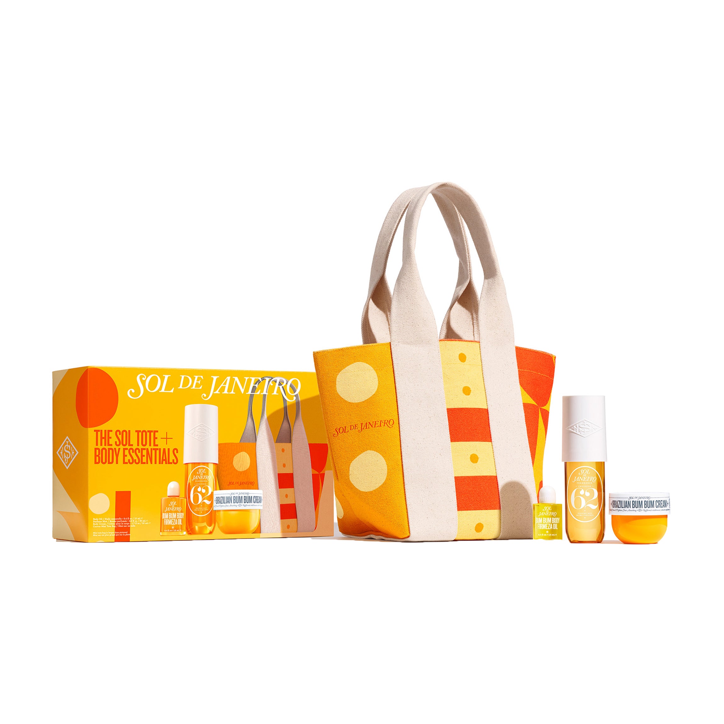 Sol De Janeiro Limited Edition Sol Tote + Body Essentials Set