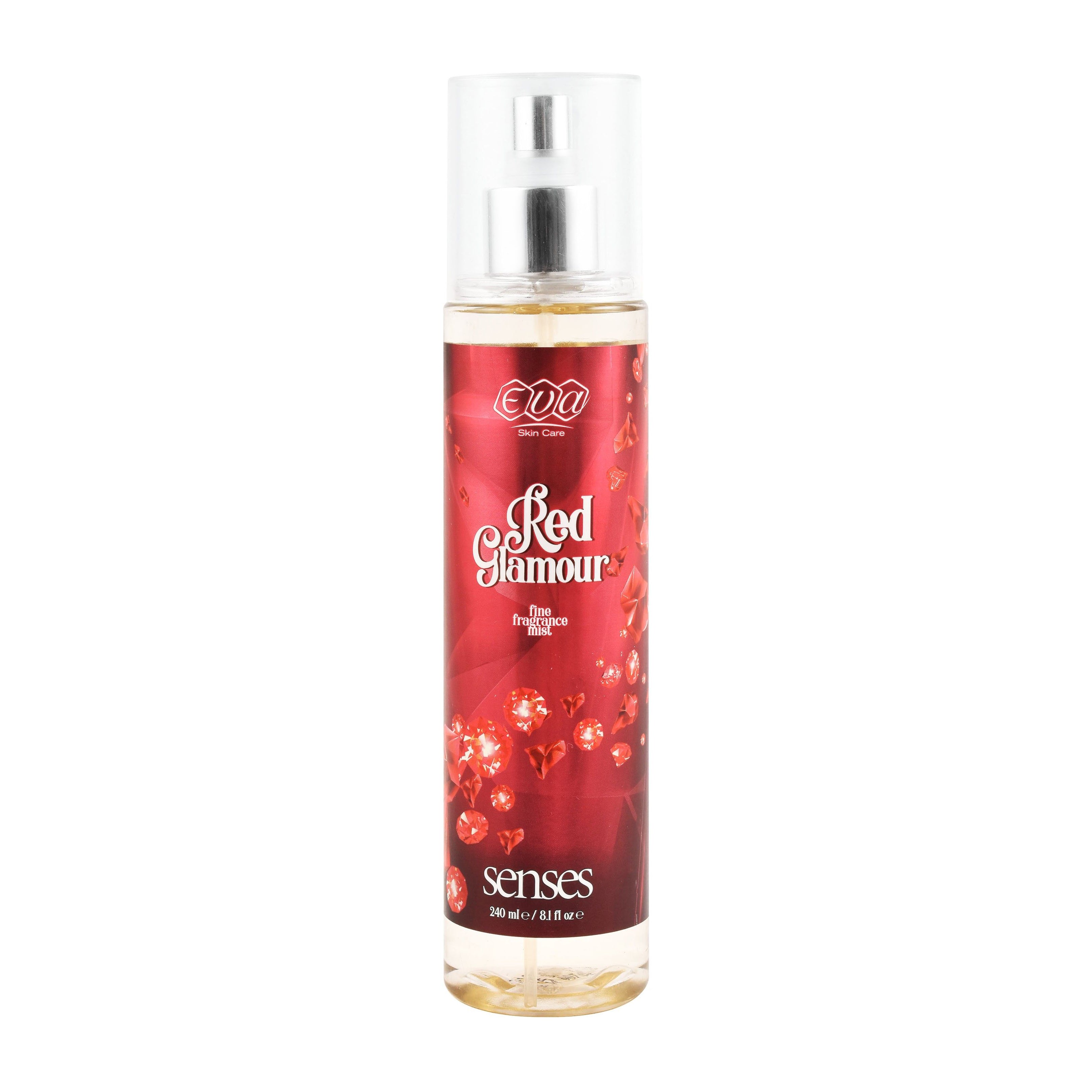 Eva Red Glamour Senses Body Splash - 240ml