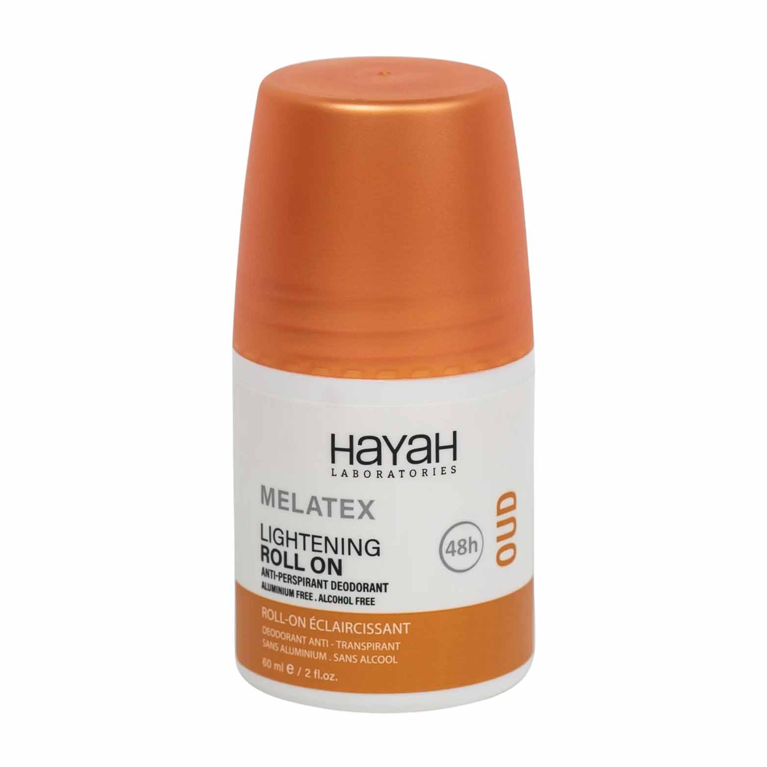 Hayah Melatex Oud Lightening Roll On Deodorant - 40ml
