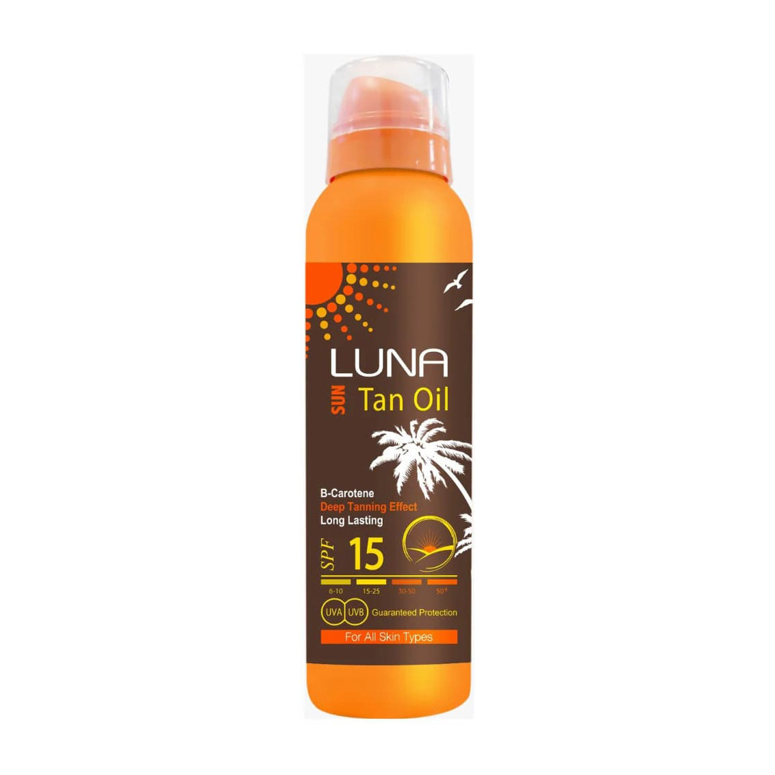 Luna Sun SPF 15 Tan Oil Spray - 200ml