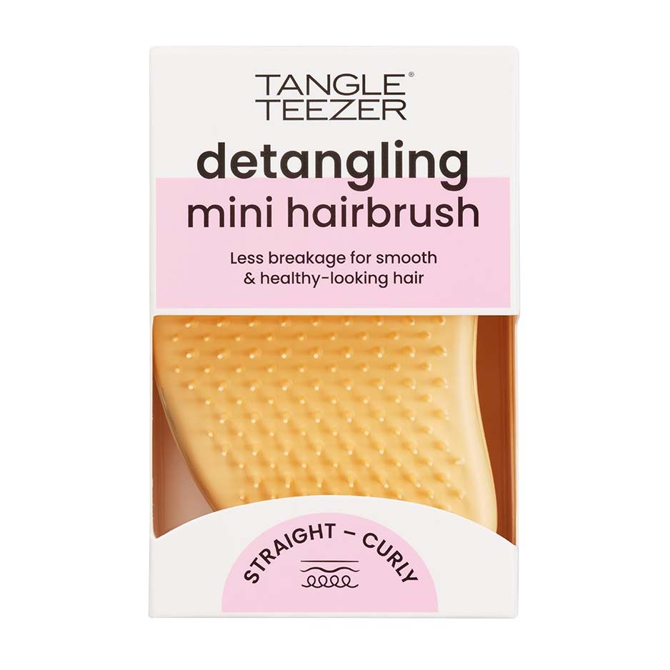 Tangle Teezer The Original Straight and Curly Mini Hair Brush - Buttercup Yellow
